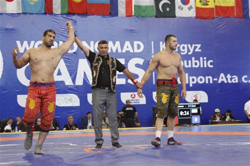 Dominance of Iranian Pahlavani Wrestlers in World Nomad Games